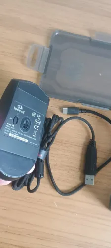 Mouse Redragon Ultra Preto Com Fio