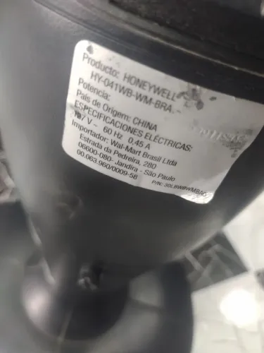 Vendo Ventilador Vertical marca Hone Ywell obs. nao esta funcionando R$ 150,00