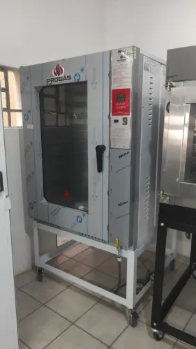 Bh Forno turbo Padaria PROGÁS P/10 telas a gás 