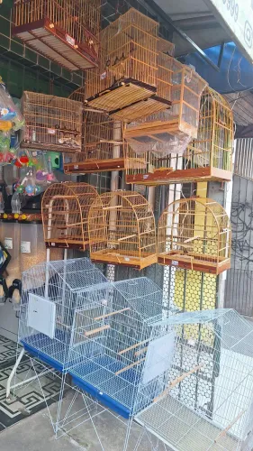 Gaiolas viveiros e assessórios