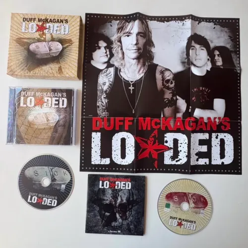 Duff Mckagan Loaded Sick Box Cd+dvd Importado Inglaterra UK