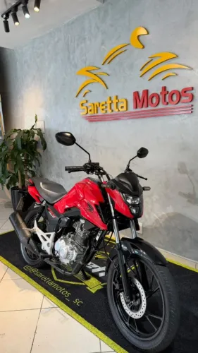 Honda CG 160 Fan 2026 - Vermelha