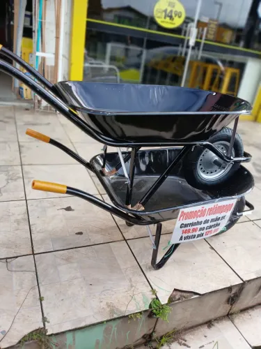 Carrinho de mão maestro pt promoção relâmpago
