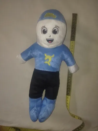 Personagem desenho animado Lucca Novo pelúcia