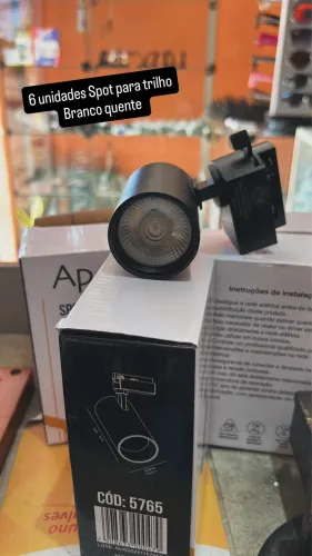 Lâmpada de led para trilho