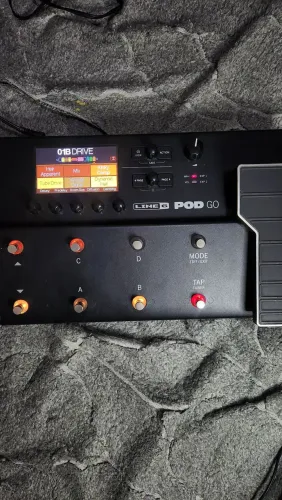 Pedaleira Line 6 Pod Go + Bag