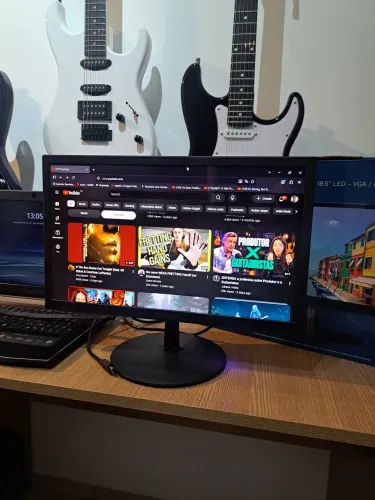 Monitor SLIM 18.5" LED - VGA/HDMI - PCTOP