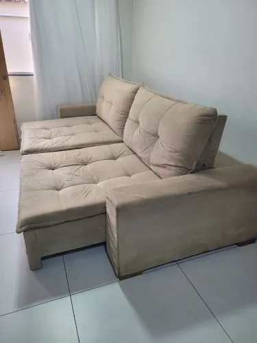 Sofá retrátil e reclinável  2.90 mts