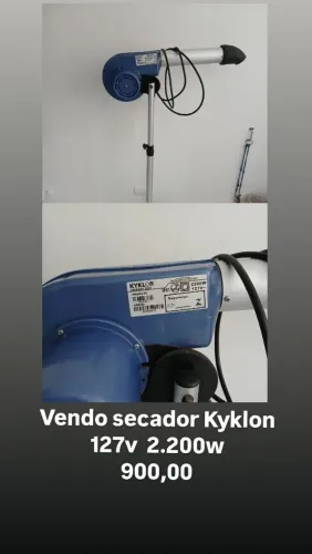 Secador Kyklon 127v 2.200w 