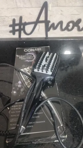 Escova Alisadora Polishop pouquíssimo uso