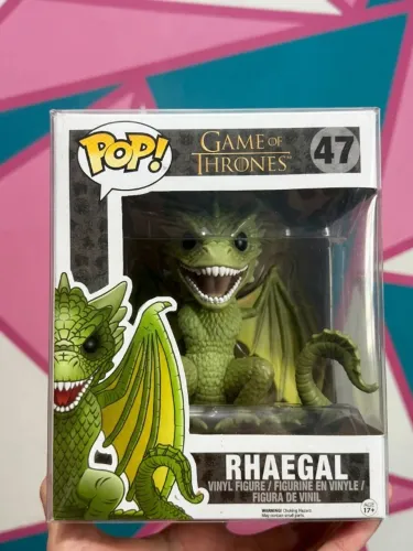 Funko Pop Rhaegal NOVO COM PROTETOR Game of Thrones
