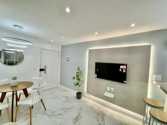 Centro rj apartamento 1qt suite 45m2 reformado e mobiliado lindo aceita financiamento