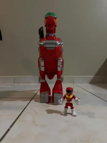 Boneco e Dragão Power rangers