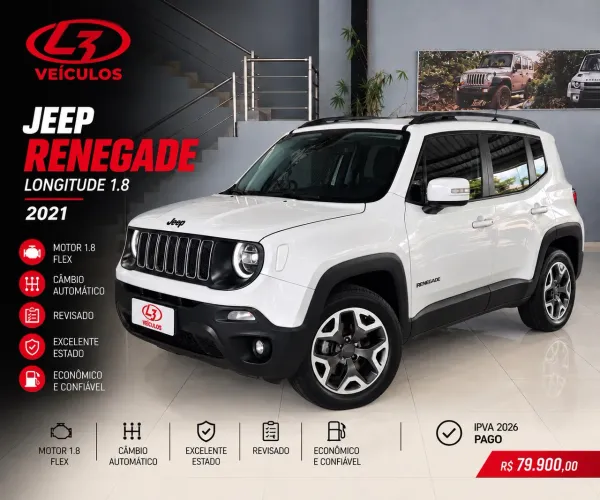 Jeep Renegade Longitude 1.8 4X2 Flex 16V Aut. 2021