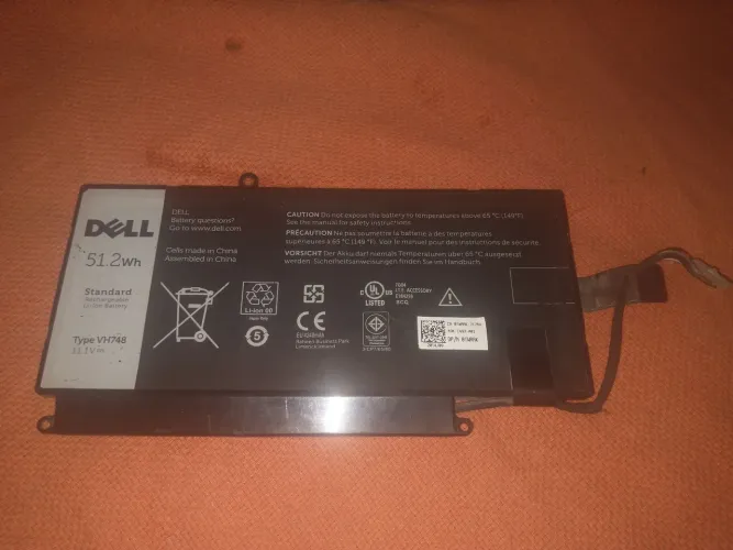 Bateria Original Dell VH748 11.1V 51.2Wh 4240mAh Dell Inspiron e Vostro LEIA Descrição