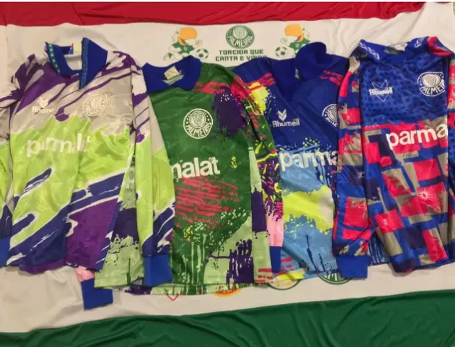 Camisas do Palmeiras goleiro anos 90