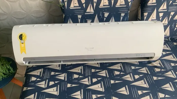 ar condicionado, 22 mil BTUs instalado