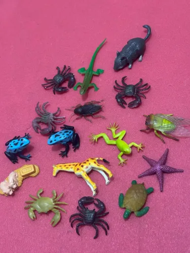 Coleção animais de brinquedo