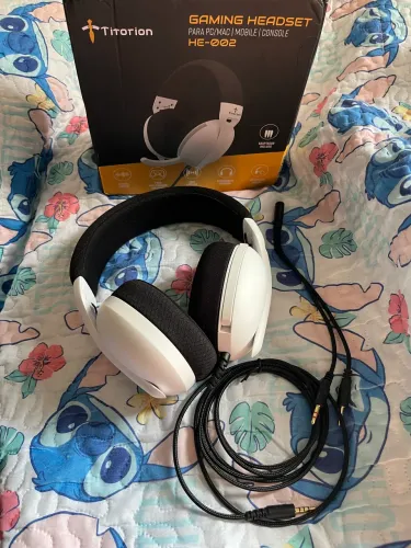 Fone de ouvido headset gamer Titorion HE-002 NOVO, nunca usado!