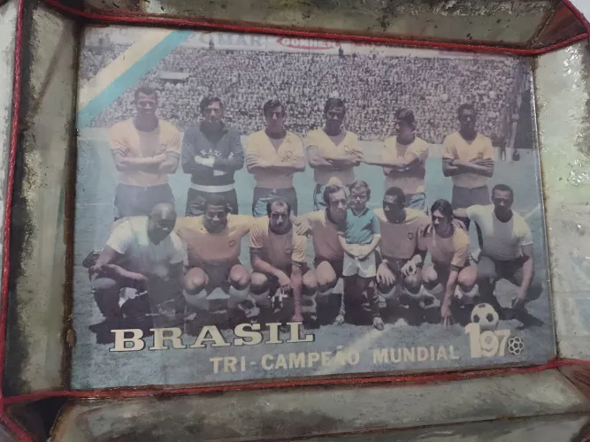 RARIDADE - Brasil Tri-Campeão 1970 (Original da Época)