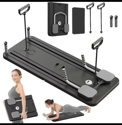 Prancha De Pilates E Abdominal Multifuncional 5 Em 1 (Semi-Nova)