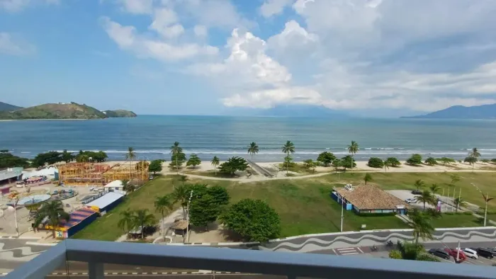 Apartamento na beira da praia 