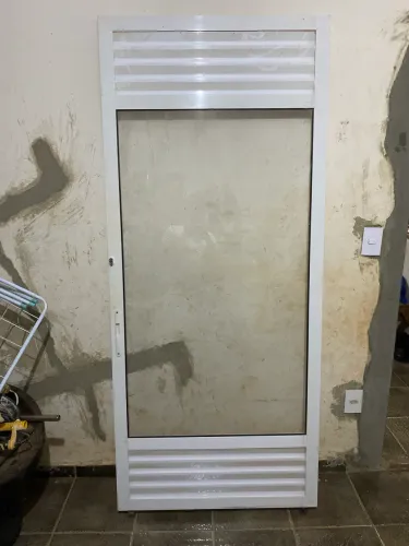 Porta social de correr reforçada Feita sob Medida