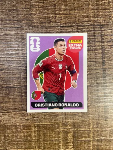 Cristiano Ronaldo Roxo Extra Sticker