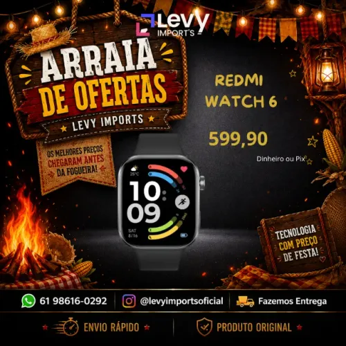 Smartwatch Redmi Watch 6