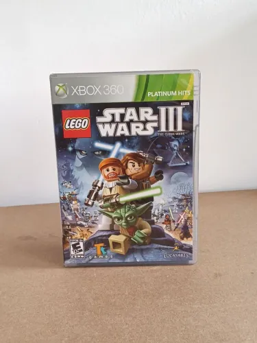 Vendo LEGO Star Wars III: The Clone Wars Xbox 360 Original Semi novo