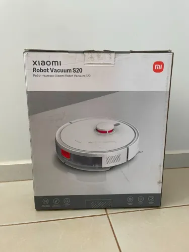 Robô Aspirador Xiaomi S20 (Defeito na Placa) + Caixa + Acessórios Extras