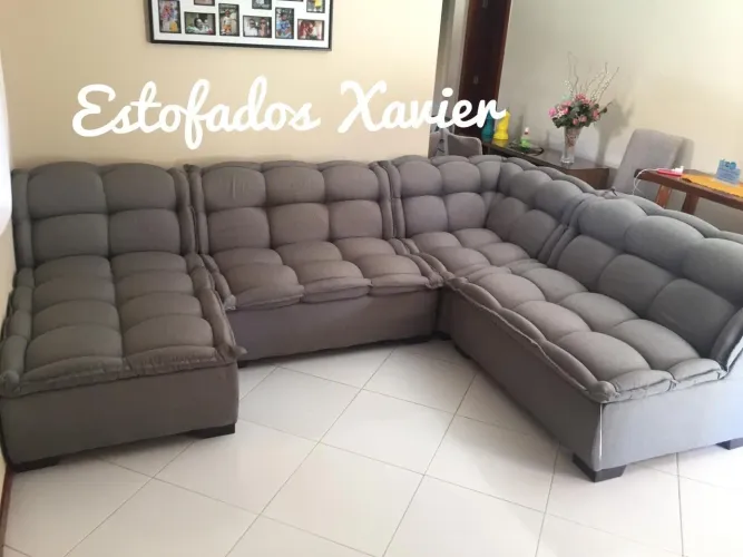 Lindo estofado pra sua sala