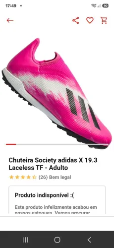 Chuteira society 38