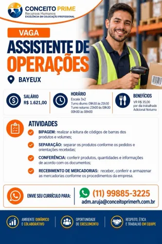 VAGA DE EMPREGO