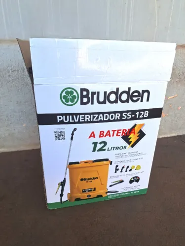 Pulverizador Costal a Bateria Brudden SS-12B - 12 Litros