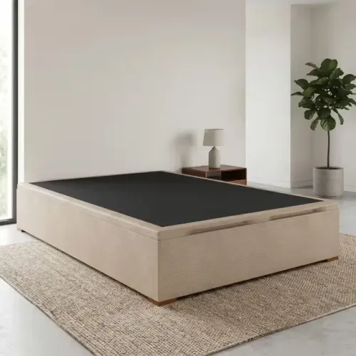 Cama Box Baú Queen Corino Softflex