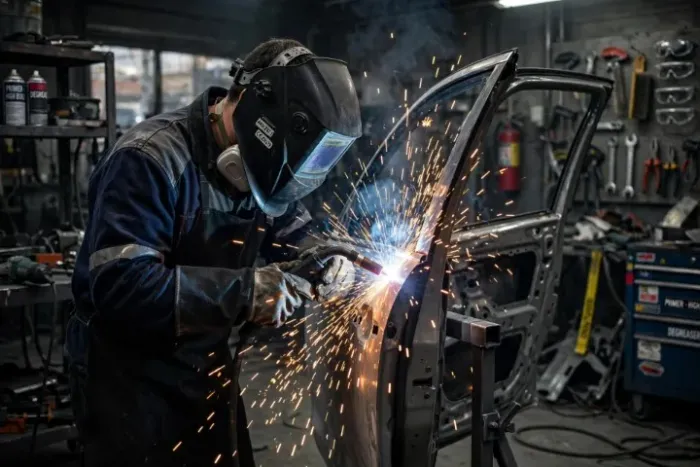 Serviço de solda em geral trabalho com estrutura em fabricação de peças em geral