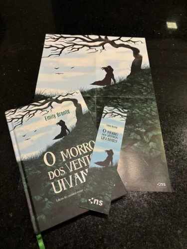 O Morro dos Ventos Uivantes - Emily Brontë - CNS Capa Dura Ilustrado