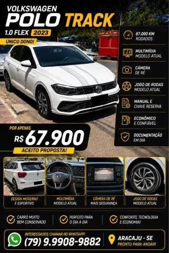 Volkswagen Polo Track 1.0 Flex 12V 5P 2023