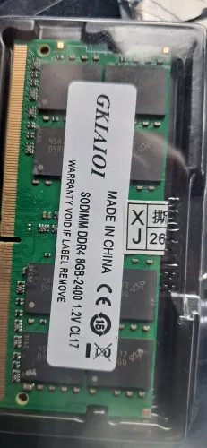 Memoria ddr4 8gb 2.400mhz nova notbook