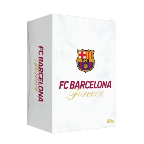 Topps Barcelona FC Forever - Hobby Box Lacrada - 3 Autógrafos Encapsulados - IMPORTADA