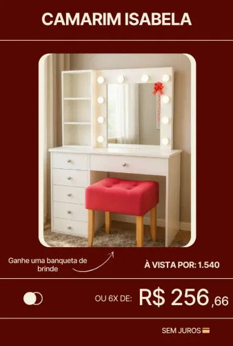 Camarim com entrega grátis 