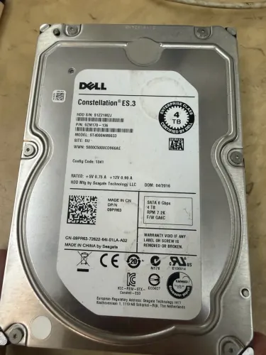 HD 4TB SATA Seagate Constellation ES.3 Dell 7200RPM Testado