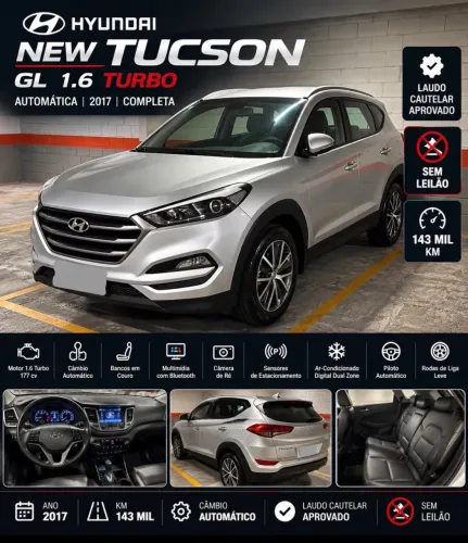 Hyundai Tucson GL 1.6 Turbo 16V Aut. 2017