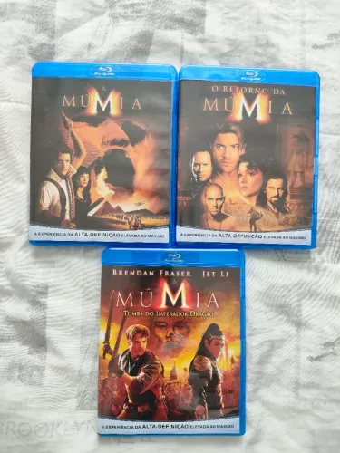 Blu Ray Trilogia A Múmia 