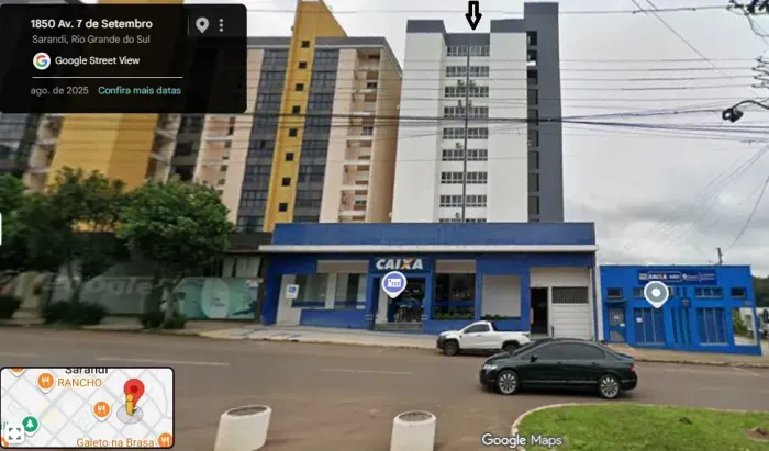 Imóvel para venda possui 55 metros quadrados com 2 quartos em Centro - Sarandi - RS