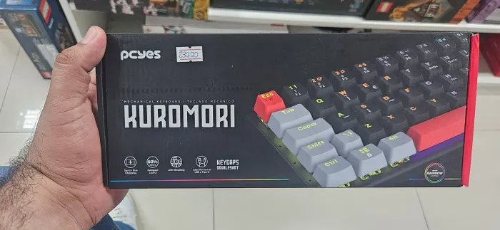 Teclado Gamer Mecânico 60% Kuromori pcyes.