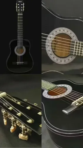 Violão seminovo com capa excelente para iniciante.