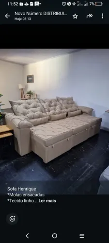 Sofá retrátil e reclinável Modular Lançamento!