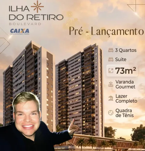 Ilha do Retiro Boulevard | Lançamento ACLF | Apartamento para venda.